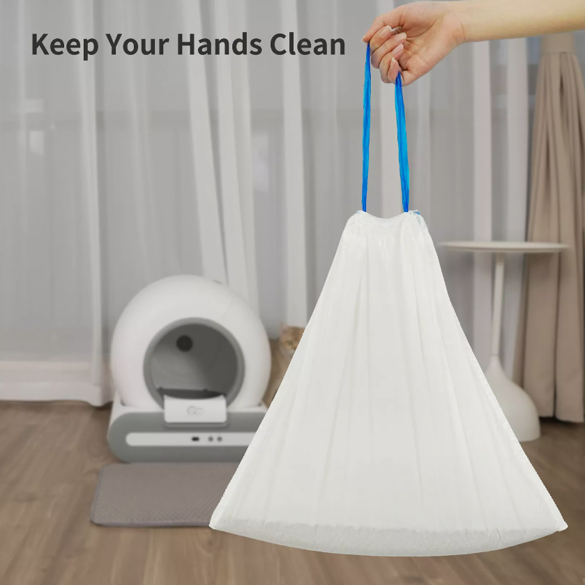 Replacement Cat Litter Bags. 2 Rolls, 30 bags.