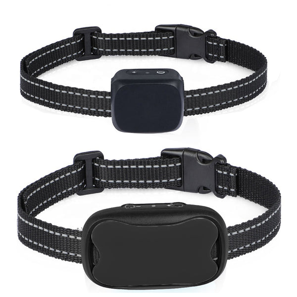 front view of pet-tech's rechargeable vibration collar (small and extra small)