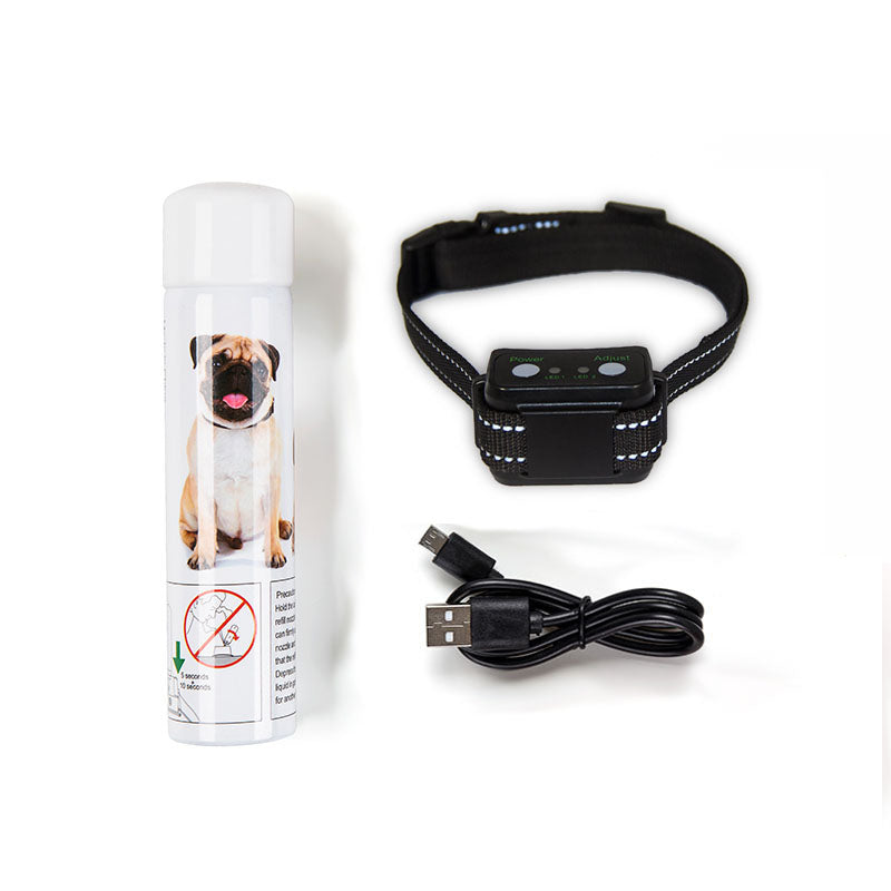 product inclusions of pet-tech's citronella spray collar without shock