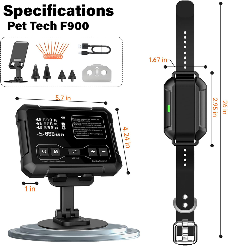 Pet Tech F900 Radar Boundary Fence