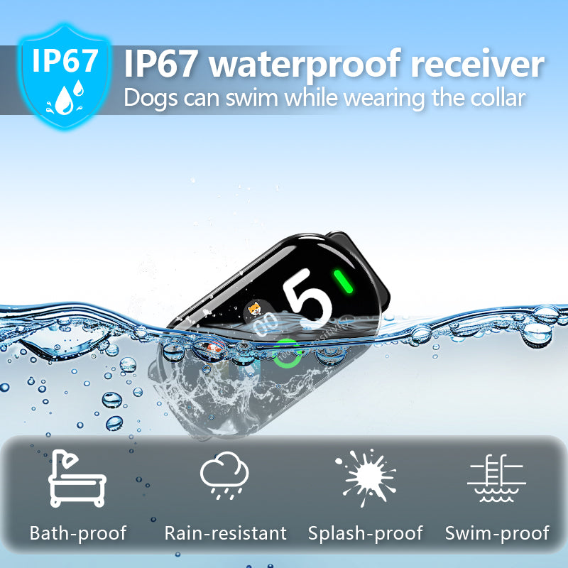 PT-BR02 Smart Bark Collar with Colour Display