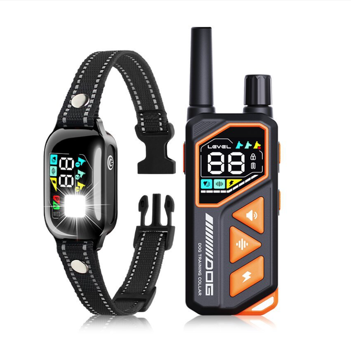 2-in-1 Bark & Remote Training Collar with Colour LCD (1–3 dogs) PT513