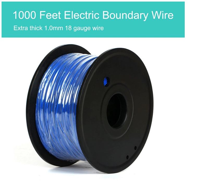 spare receivers for 1000 feet electric boundary wire