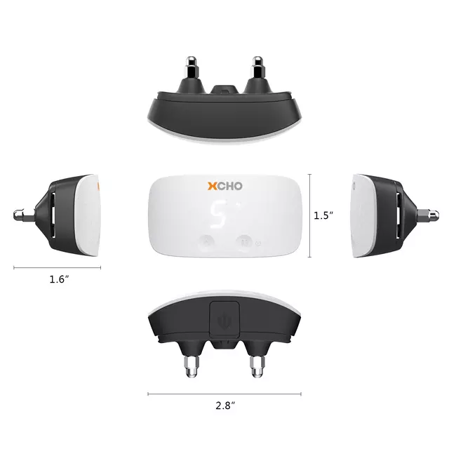 XCHO bark collar dimensions