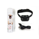 product inclusions of pet-tech's citronella spray collar without shock